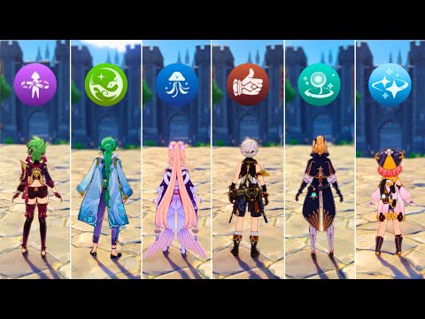 Who is BEST healer ?? BAIZHU Healing Comparison [ Genshin Impact ]