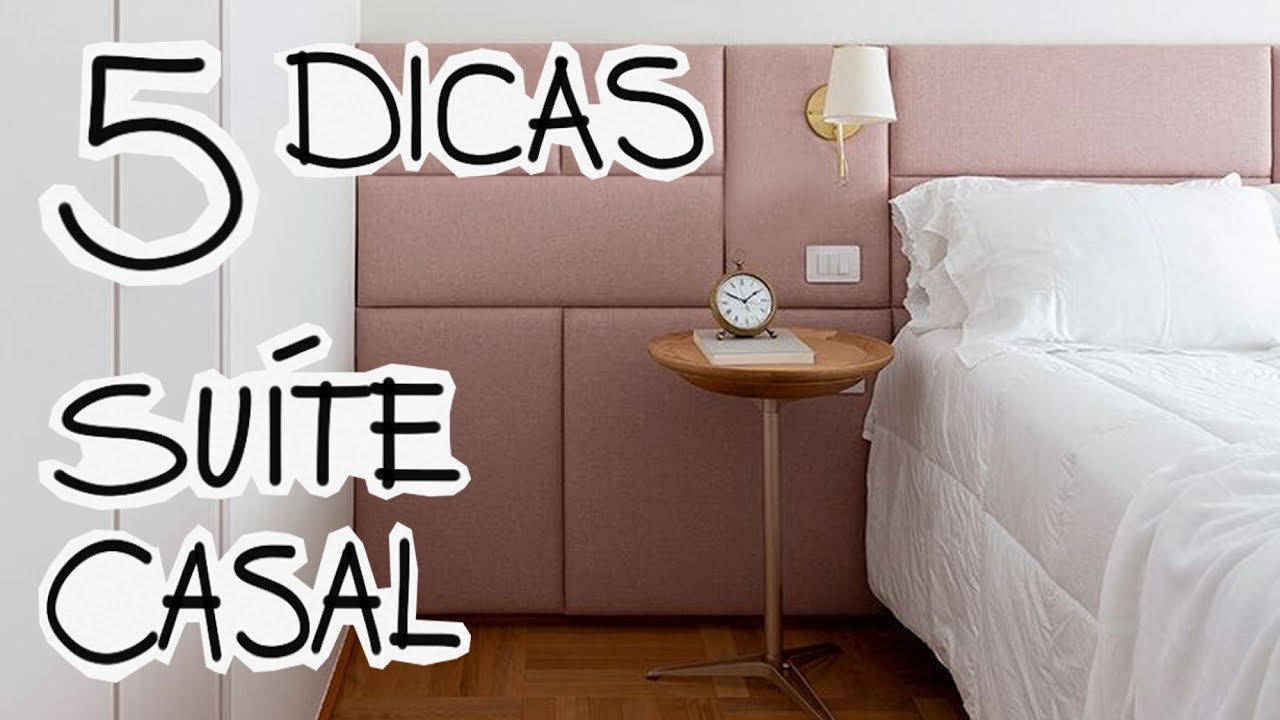 5 DICAS DECORAÇÃO PARA QUARTO CASAL