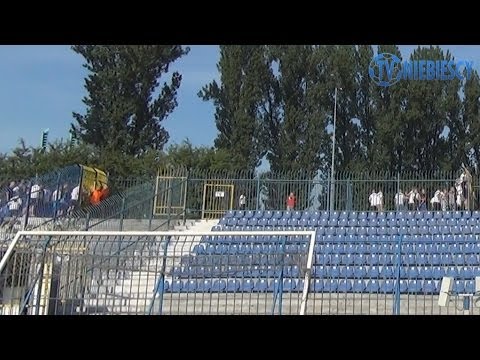 Awantura oraz wymiana uprzejmości w meczu Ruch II Chorzów - BKS Stal Bielsko-Biała (7.06.2014 r.)