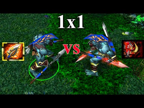 Huskar With 2 Skill vs Huskar  3 skill #Dota #iCCup  #dTb #Dota1 #versus #1vs1 #fight #against