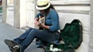 Jessy Carolina in the French Quarter, New Orleans