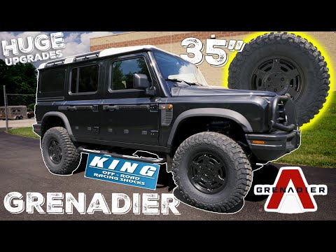 Ultimate Ineos Grenadier Build: 35s, King Shocks, Bull Bar & More!