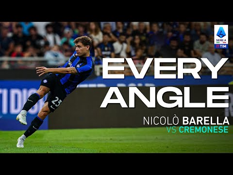 Barella’s brilliant volley | Every Angle | Inter-Cremonese | Serie A 2022/23
