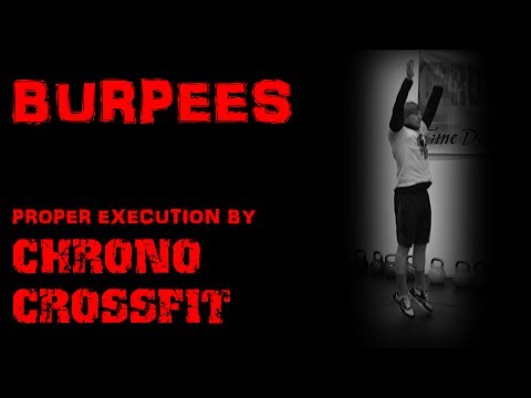 CrossFit Burpees - Demonstrated by Chrono CrossFit