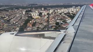 Pousando em São Paulo por CUMBICA (Guarulhos)