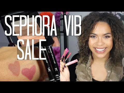 Sephora VIB Sale 2015 + Sephora Rant | samantha jane Video