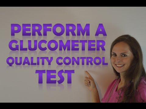 How to Run Quality Control on a Glucometer