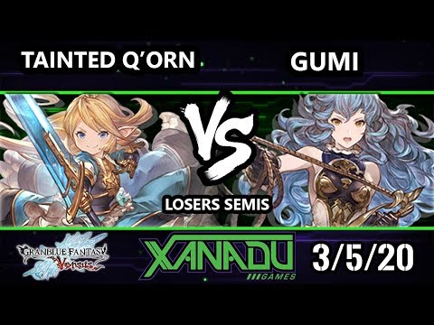 F@X 344 GBFV - Tainted Q'orn (Charlotta) Vs. GUMI (Ferry) Granblue Fantasy: Versus Losers Semis