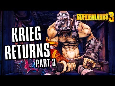 KRIEG Says Goodbye To MAYA, Gives TINA Psycho Lessons, And Poops With Pride In Borderlands 3