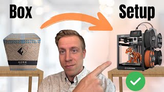 Flashforge AD5X FULL SETUP - Unboxing to First 3D Prints!