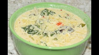 Vegetarian Zuppa Toscana Recipe - Easy Winter Soup Recipe