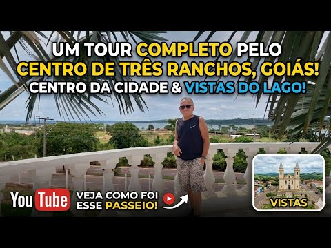 😱 Você Precisa Conhecer Três Ranchos GO! Olha Como é o Centro Dessa Cidade!