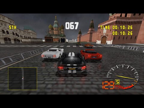 Test Drive 5 (PSX) - Enhanced Graphics in 4K (+Widescreen) - Gameplay