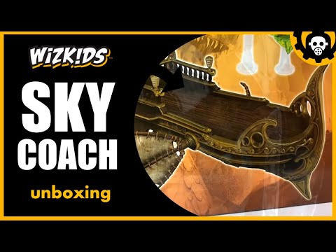 Wizkids Skycoach UNBOXING | Dungeons & Dragons Miniatures