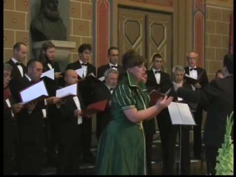 Vo carstviji Tvojem - D. Hristov ; Verica Pejić sopran,hor "Sveti Nikolaj", dirigent Jovan Pejić