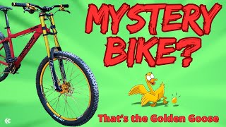 What was that bike? Mystery Bike is the Golden Goose - Modified Mongoose Durham 26