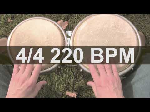 🔴 220 BPM Bongós Metronome