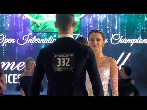 2017 Open Professional Ballroom Final at the Emerald Ball Dancesport Championships