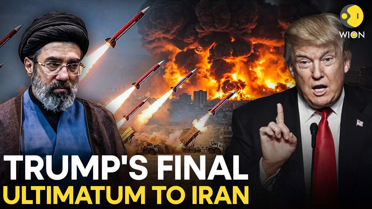 US-Iran LIVE: Trump Issues Final WAR Warning, Hints At New US Strikes On Tehran | WION
