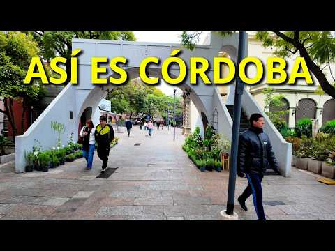 Así se Siente el Centro de Córdoba un Día de Semana 4K Argentina
