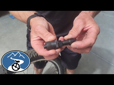 How to remove and install a unicycle crank