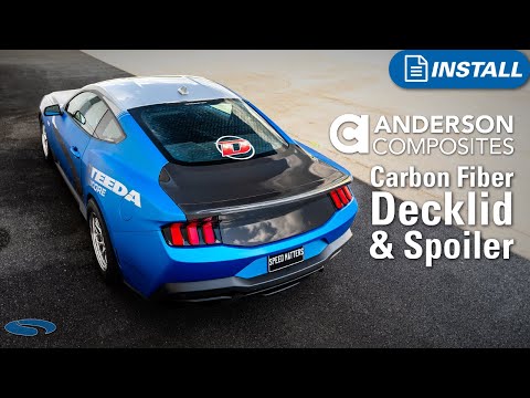 Installing a Carbon Fiber Decklid on Our 2024 Mustang!