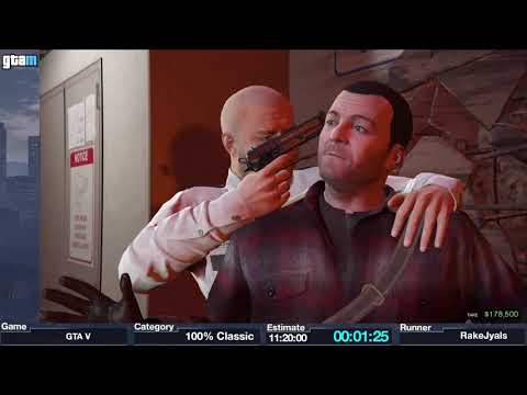 GTAMarathon 2021 - Grand Theft Auto V 100% Classic by RakeJyals Part 1