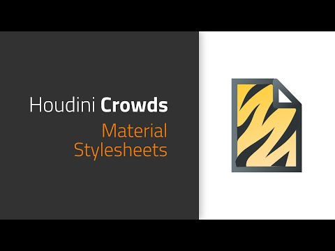 Applying textures to your Crowd (Material Stylesheets) | Crowds in  Houdini