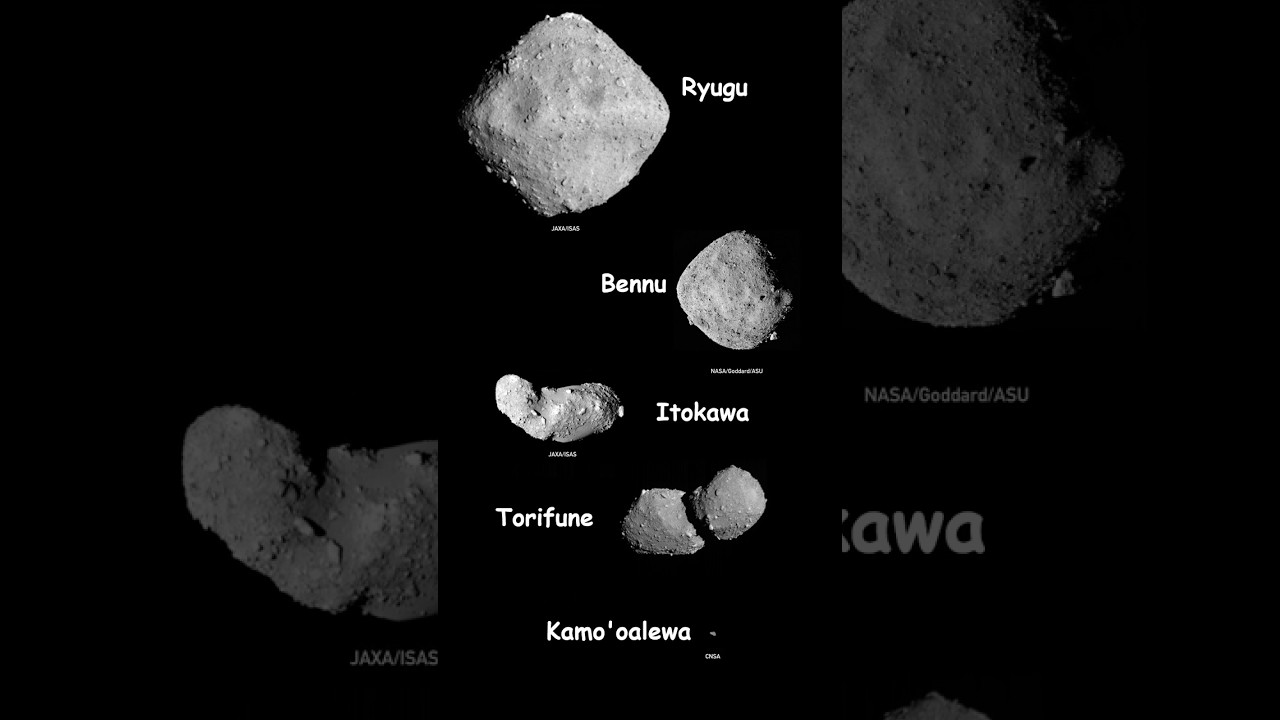 New Asteroids Seen Up Close