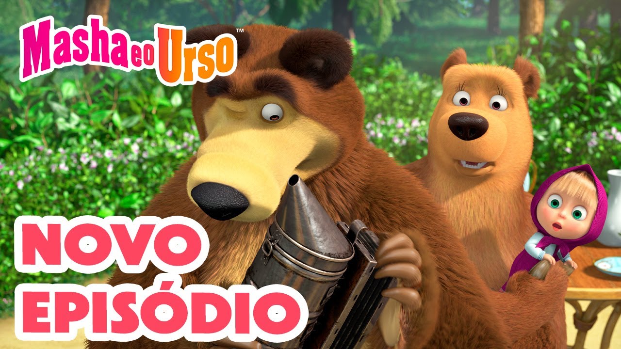 Masha e o Urso 👱‍♀️🐻💥 Novo episódio 2024 🍯 Dia do Mel 🐝 Compilação para crianças