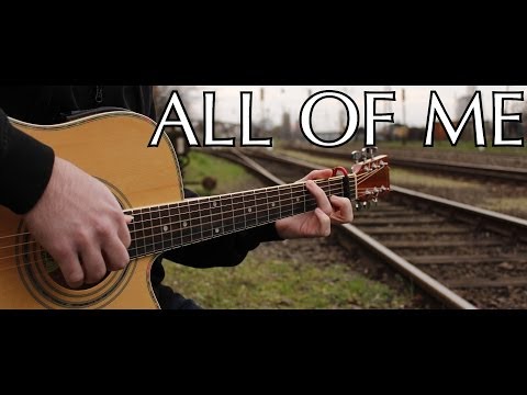 John Legend - All Of Me (fingerstyle guitar cover by Peter Gergely) [WITH TABS]