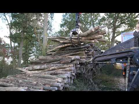 KWR Forestry Contractors new Design Line Fendt 1050 Vario reverse drive