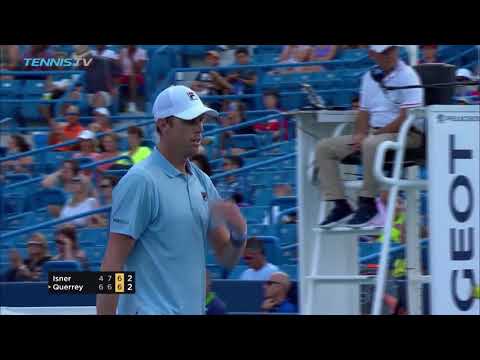 Highlights: Querrey Edges Isner In Tense Cincinnati 2018 Opener