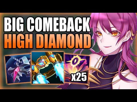 GOING FROM 0/3 TO CARRYING THE GAME WITH EVELYNN JUNGLE! - Best Runes/Build - League of Legends