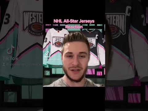 NHL All-Star jerseys 2023 reaction #nhl #adidas #hockey #nhlallstargame #hockeyjersey