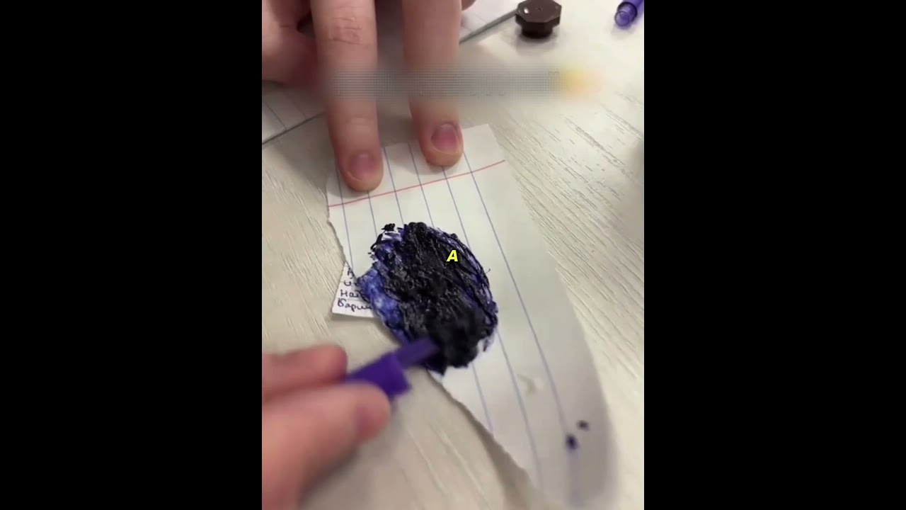 She Turned Ink into Hair Dye 😳#usa