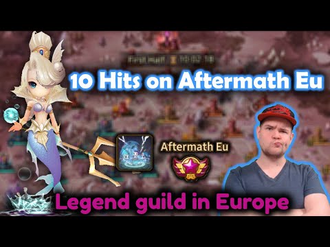 10 Hits on Legend Guild Aftermath Eu in Siege! - Summoners War