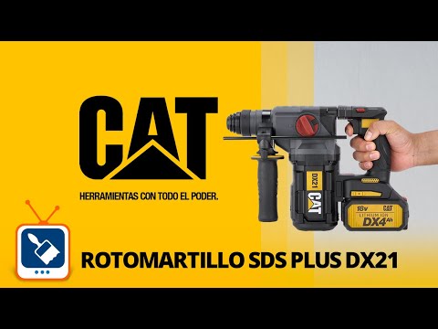 Rotomartillo SDS Plus inalámbrico Brushless 18 V DX21 CAT