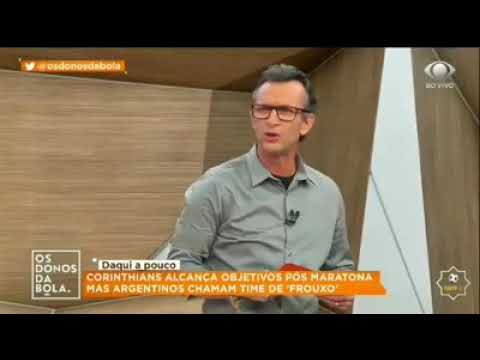 Argentinos chamam Corinthians de 'frouxo' e Neto da resposta a altura