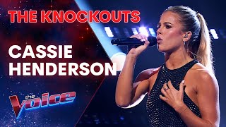 Cassie Croons A Beautiful Cover Of Somewhere Only We Know | The Knockouts 2025 | The Voice Australia
