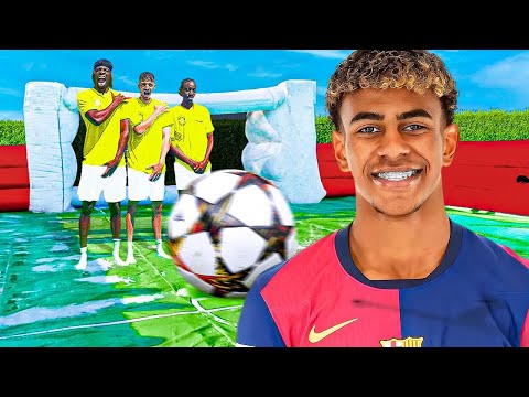 Slip’n’Slide-Weltmeisterschafts-Fußballspiel!!