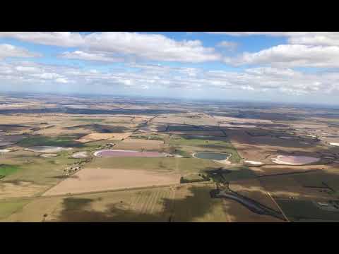Lago rosa Victoria, fevereiro de 2021
