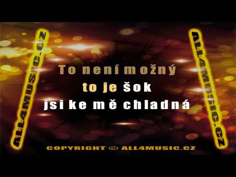 KJ1368 NECKÁŘ VÁCLAV-Když ti nejsem hezkej (Karaoke verze)