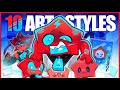 10 Art Styles VS 1 ARTIST