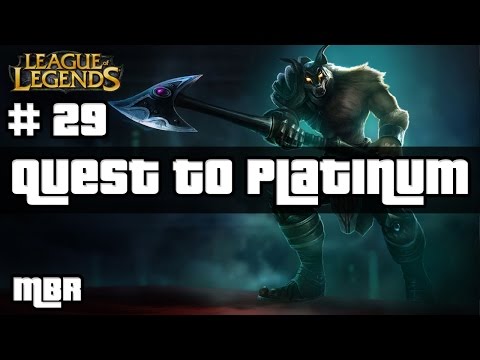 Dreadknight Nasus Vs Cho'Gath - Top Lane - Ranked #29 - League Of Legends - HD