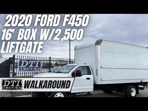 2022 Ford F450 16' Box Truck, 2,500 Lbs. Liftgate