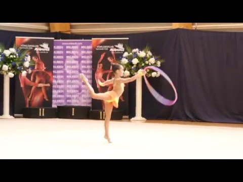 Ksenia Ožigina Hoop 2007A - VK Noorus - Lootuste KV 2016 (mini- ja lasteklassi võistlus)#7