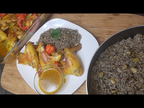 Black Mushroom Rice Recipe| Haitian Party RICE