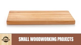 13 Small Woodworking Projects that Sell