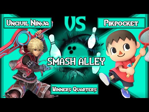 Smash Alley 18 Winners Quarterfinals - Uncivil Ninja (Shulk) vs. PikPocket (Villager)